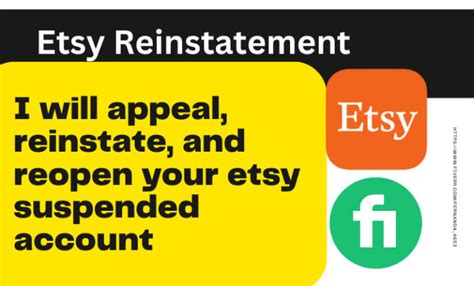 Appeal Reinstate And Reopen Your Etsy Suspended Account By Fernanda4653 Fiverr