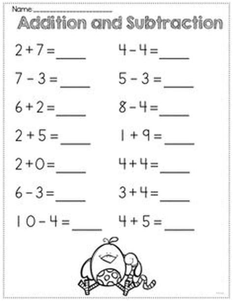 Effective algebra worksheets have to be easy to use. 70 Addition and Subtraction Worksheets | KittyBabyLove.com