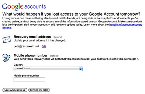 Thankfully, we know how to get this done, and as such, this information will be detailed here in a simple manner for your understanding. Google Account Password Recovery - RasterWeb!