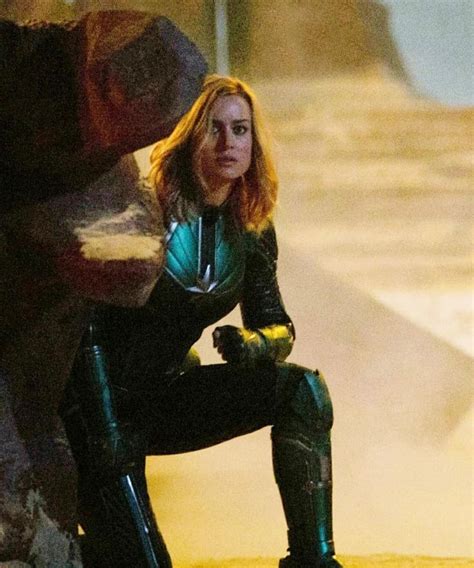 Brie Larson Updates On Instagram Captain Marvel Carol Danvers