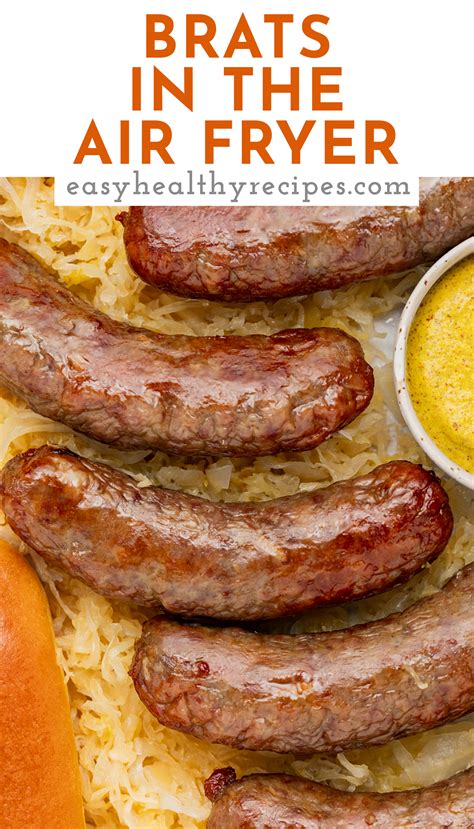 Brats In The Air Fryer Easy Healthy Recipes