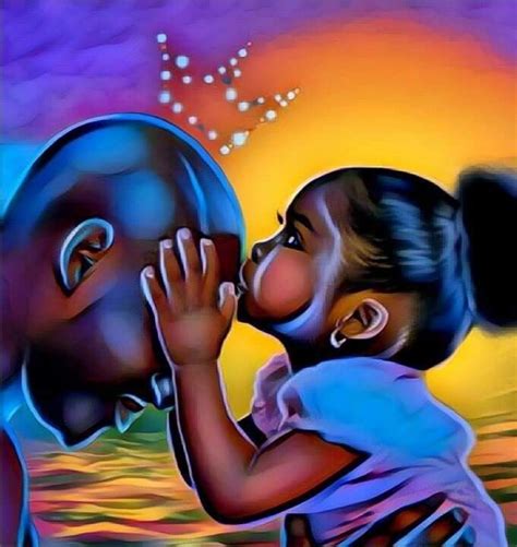 Pin By Lexie E On Fathers Love Black Love Art Black Art Painting