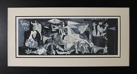 Guernica was picasso's response to the bombing of the basque town of the same name on april 26, 1937 during the spanish civil war. Lot - Pablo Picasso Guernica Limited Edition Collection Domain