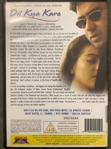 Dil Kya Kare Ajay Devgan Kajol Mahima Choudhary Bollywood Dvd Ebay