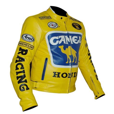 Discover quality leather jacket racing motorcycles on dhgate and buy what you need at the try it now by clicking leather jacket racing motorcycles and let us have the chance to serve your needs. Men's Yellow Honda Camel Racing Motorcycle Leather Jacket ...