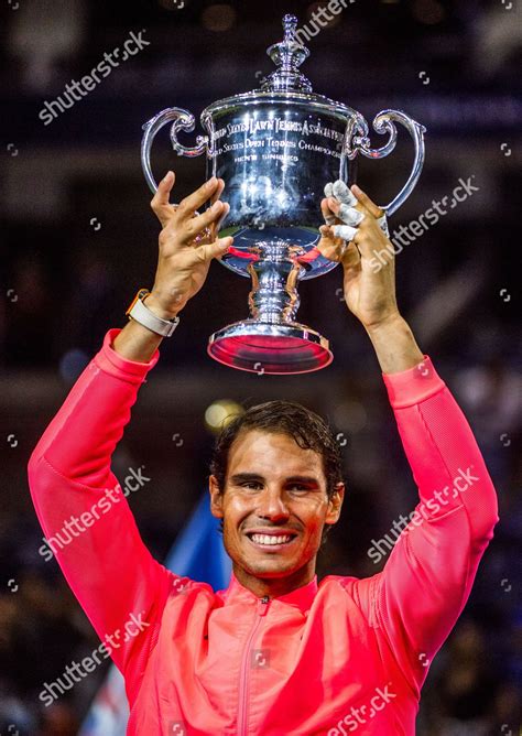 Rafael Nadal Spain Celebrates His Championship Editorial Stock Photo
