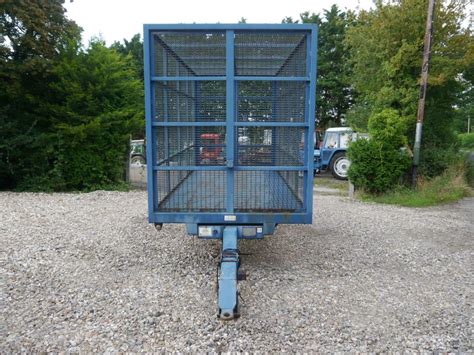 Used As Marston Cage Trailer For Sale At Lbg Machinery Ltd