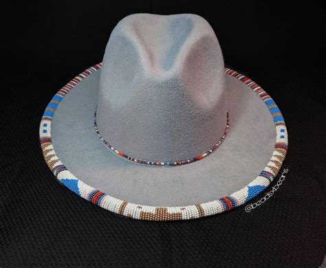 Beaded Hat Beaded Hat Bands Beaded Hat Native Beading Patterns