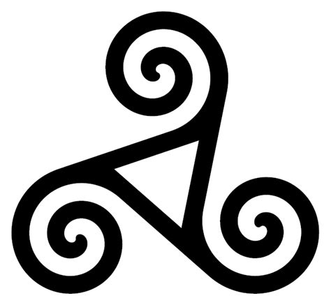 A Triskelion Or Triskele Is A Motif Consisting Of Three Interlocked