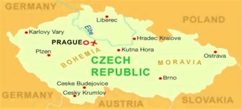 Praga, la capitale della repubblica ceca, nella regione storica della boemia, è la città di gran lunga più popolata e l'unica sopra il milione di abitanti; Repubblica Ceca: informazioni turistiche generali