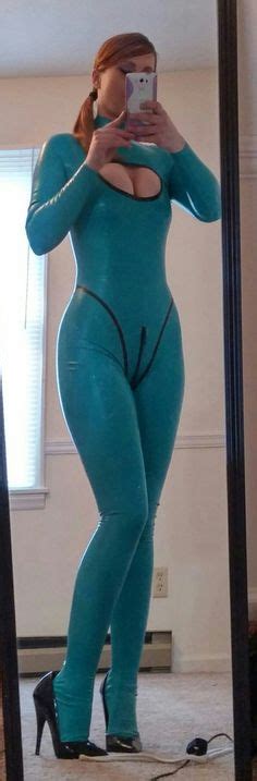 1000 Images About Latex And Vinyl Catsuits On Pinterest
