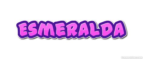Esmeralda Logo Free Name Design Tool From Flaming Text