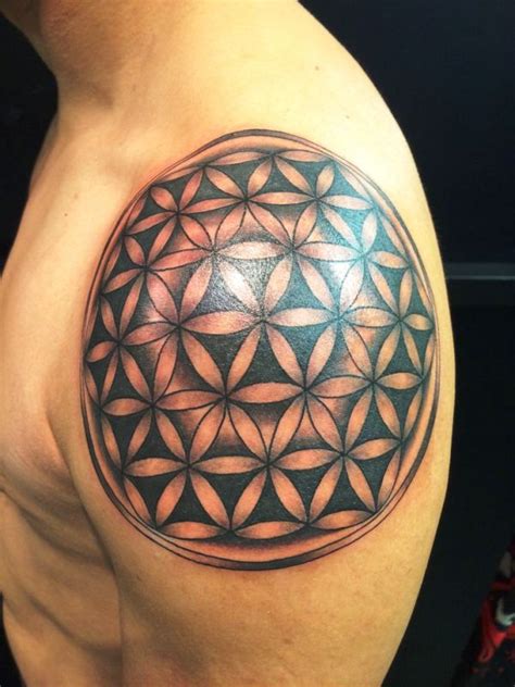 Geometric Tattoo Circle Ideas Flawssy