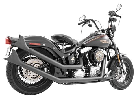 An exhaust system is made for every bike, engine, style, and configuration imaginable. Freedom Performance Upswept Exhaust For Harley Softail ...