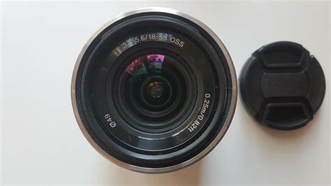 Silver Sel1855 E Mount 18 55mm F35 56 Oss Zoom Lens Lenses And Cameras