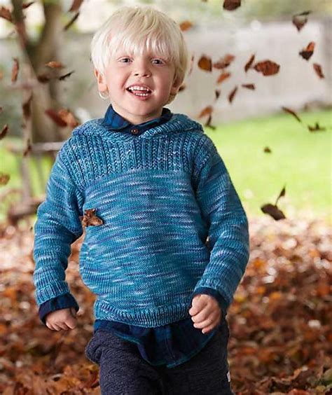 Kinderpullover Free Boys Sweater Knitting Pattern