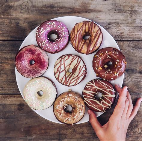 Bite into these amazing baked vegan chocolate donuts. Vegan Donuts - The Tasty K | Recipe | Vegan donuts, Vegan ...