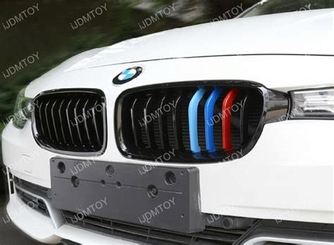 Color scheme was created by colorswall. M-Colored Grille Insert Trims For BMW 3 Series Black Kidney Grill