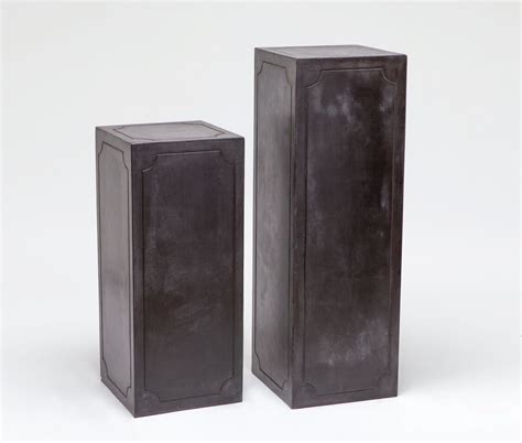 Outdoor Concrete Pedestals Mecox Gardens