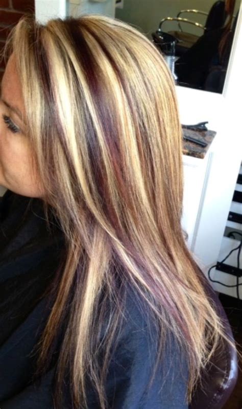 Blonde Highlights With Red Lowlights Hair By Krystie