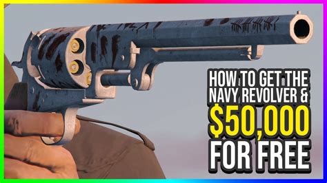 Gta Online How To Unlock The New Navy Revolver And Get 50000 For Free