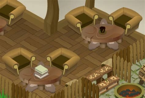 Collect us all and play wild! Jammer2dnn45's Wooden Themed Den | Animal Jam Dens Wiki ...
