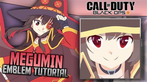 Black Ops 4 Megumin Konosuba Anime Emblem Tutorial