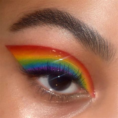 Rainbow Makeup Makeup Eye Looks Eye Makeup Art Cute Makeup Artistry