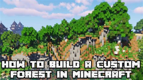 Lets Build A Awesome Custom Forest Minecraft 1132 Survival Lets