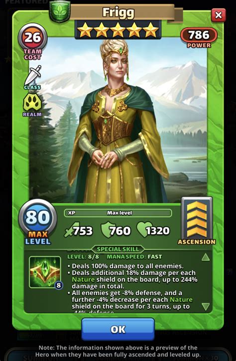 Zulag is a good healer, but only for itself and nearby allies. Empires and Puzzles Frigg Hero Review - Frigg Hero Grading ...