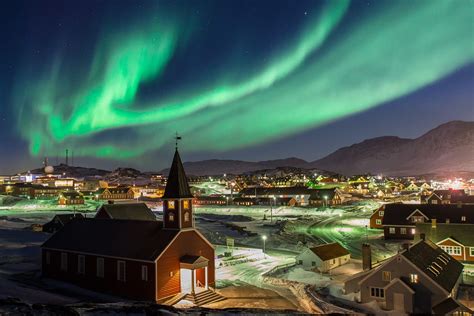 Northern Lights Above Nuuk By Kell B Larsen On 500px See The