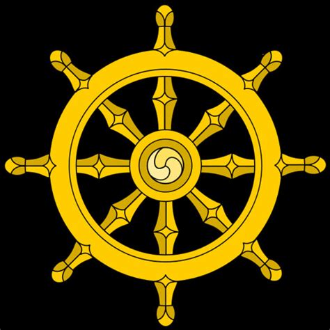 The Dharmachakra Represents The Noble Eightfold Path Flickr Photo