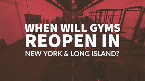 Gyms And Covid When Will Gyms Reopen In New York Youtube