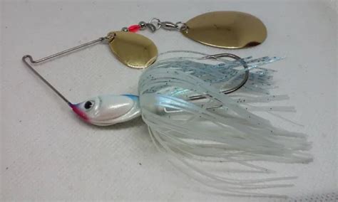VINTAGE BASS PRO SHOPS XPS SPINNERBAIT Blue Shad 3 4oz Fishing Lure 15