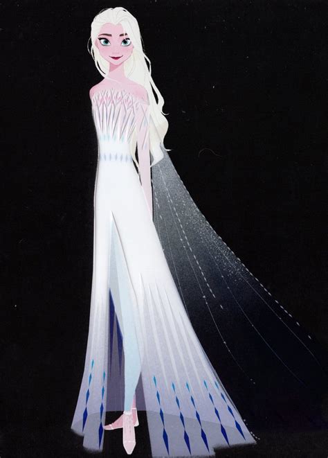 Elsa Frozen 2 White Dress Sethhutchens