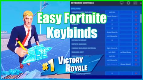 The Easiest Fortnite Keybinds For Beginners Keybinds For Small