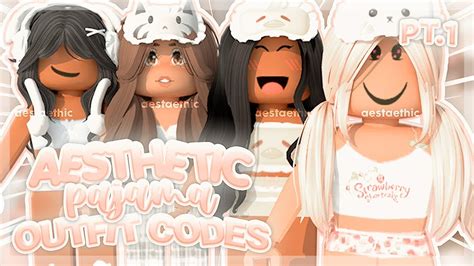 Aesthetic Pajamas Outfit Codes For Bloxburg Pt Youtube