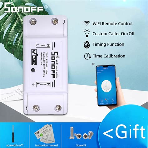 Itead Sonoff Mini Basic G R Det Selv Wifi Switch Ch Vejs Smart Switch