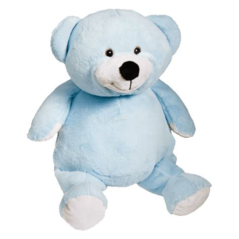 Personalized Stuffed Animal 16 Blue Bear You Name It Baby