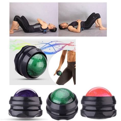 Assage Roller Ball Massager Body Therapy Foot Back Waist Hip Relaxer Stress Release Muscle