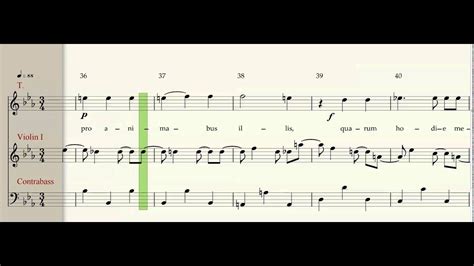 Mozart Requiem 8 Hostias Tenor Part Youtube