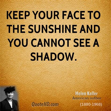 Helen Keller Nature Quotes Quotehd