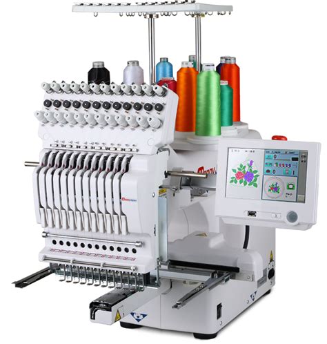 Voyager 1 Head Embroidery Machine Happyjapan Multi Needle Embroidery