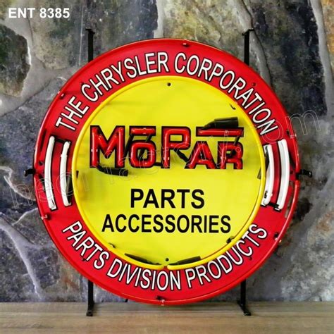 Mopar Circle Neon Sign 8385 High Quality Very Affordable