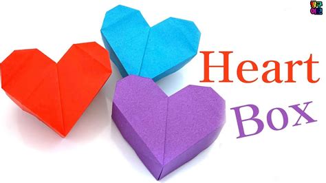 Origami Heart Box Heart Basket Fun And Easy Origami Youtube