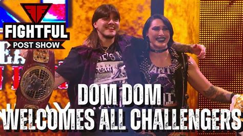 Dirty Dom Dom Return Turns Wwe Nxt 7252023 Full Show Review