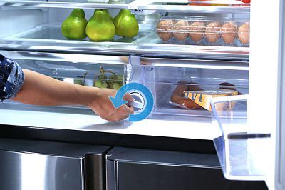 It looks like water is freezing on the bottom of the freezer side, then melting and seeping out through the seal on the door? Replace and Reset the Water Filter on Your Refrigerator