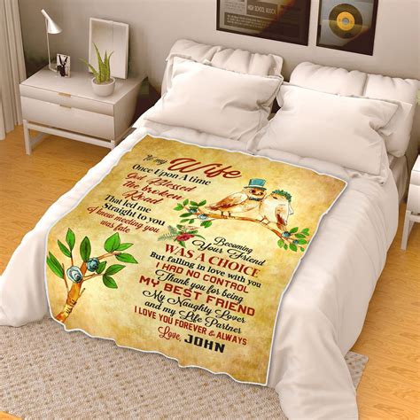 I Love You Forever And Always Custom Blanket For Wife Celebrity Pair