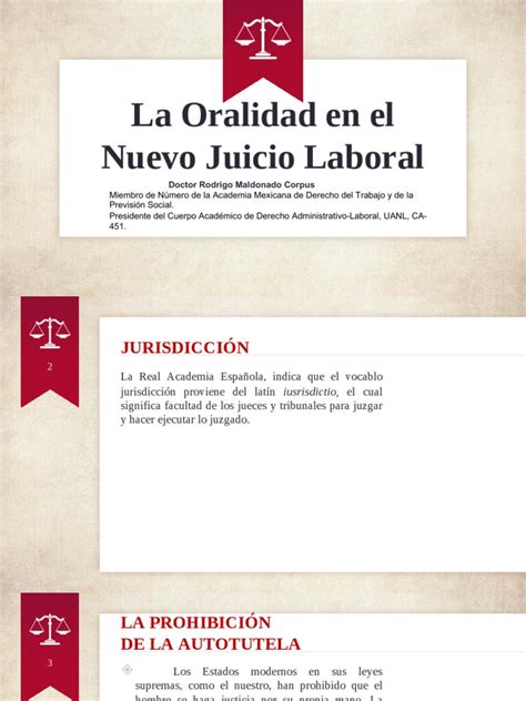 Oralidad En El Nuevo Juicio Laboral Ordinario Pdf Ley Procesal