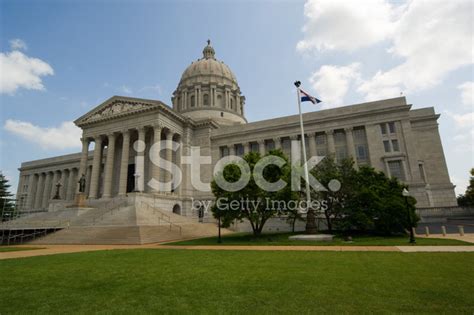 Capitol Building In Jefferson City Missouri Usa Stock